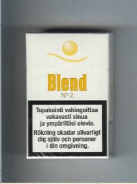 Blend No.2 cigarettes Sweden