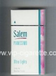 Salem Pianissimo Ultra Lights Menthol Fresh 100s cigarettes hard box Salem Pianissimo Ultra Lights Menthol Fresh 100s cigarettes hard box