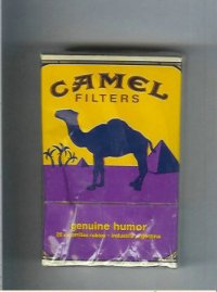 Camel Genuine Humor Filters cigarettes hard box