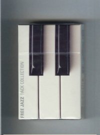 Free Jazz Pack Collection design 2000 Cigarettes hard box Free Jazz Pack Collection design 2000 Cigarettes hard box