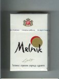Melnik Lights cigarettes hard box