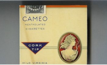 Cameo Mentholated cigarettes Cork Tip Mild Virginia