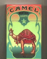 Camel Cigarettes Art Issue Menthol Lights hard box