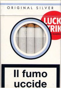 Lucky Strike Original Silver cigarettes hard box