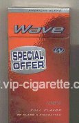 Wave Special Offer 100s Full Flavor cigarettes hard box