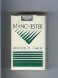Manchester Menthol Full Flavor cigarettes soft box