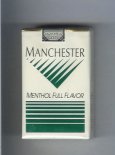 Manchester Menthol Full Flavor cigarettes soft box Manchester Menthol Full Flavor cigarettes soft box