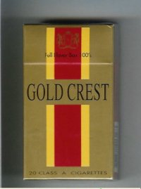 Gold Crest Full Flavor Box 100s cigarettes hard box