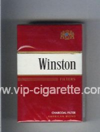 Winston Charcoal Filter Filters cigarettes hard box