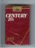 Century 25s 100s cigarettes