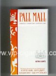 Pall Mall Famous Charcoal Superslims Ultra Lights 100s cigarettes hard box