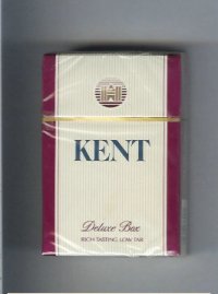 Kent Deluxe box cigarettes hard box