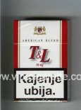T and L American Blend 10 mg cigarettes hard box
