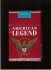 American Legend Cigarettes red