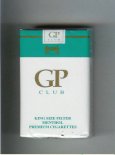 GP Club King Size Filter Menthol premium cigarettes soft box GP Club King Size Filter Menthol premium cigarettes soft box