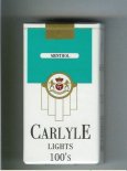 Carlyle 100s Lights Menthol cigarettes Carlyle 100s Lights Menthol cigarettes