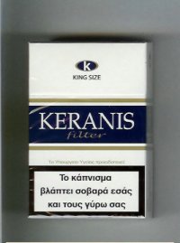 Keranis Filter King Size cigarettes hard box