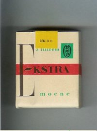 Ekstra Mocne white and red cigarettes soft box