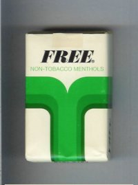Free Non-Tobacco Menthols Cigarettes soft box Free Non-Tobacco Menthols Cigarettes soft box