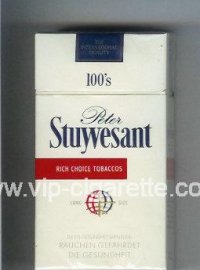 Peter Stuyvesant Long Size 100s cigarettes hard box