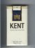 Kent Famous Micronite Filter 100s cigarettes soft box