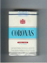 Coronas king size filtro cigarettes