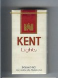 Kent Lights Deluxe 100s cigarettes soft box Kent Lights Deluxe 100s cigarettes soft box