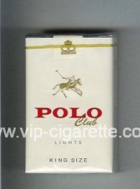 Polo Club Lights King Size cigarettes soft box