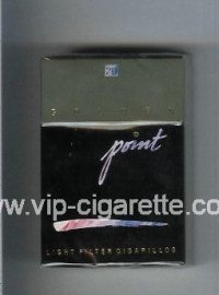 Point Golden Light cigarettes hard box