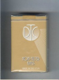 DTC Non-Filter Kings cigarettes soft box