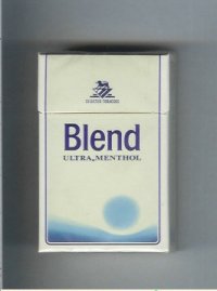 Blend Ultra Menthol cigarettes Selected Tobaccos Sweden Blend Ultra Menthol cigarettes Selected Tobaccos Sweden