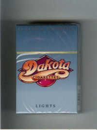 Dakota Lights cigarettes hard box