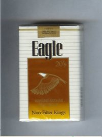 Eagle 20s Non-Filter Kings cigarettes soft box