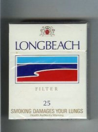 Longbeach Filter 25 cigarettes hard box