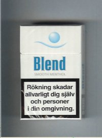 Blend Smooth Menthol cigarettes Sweden Blend Smooth Menthol cigarettes Sweden