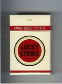 Lucky Strike King Size Filter 20 cigarettes hard box