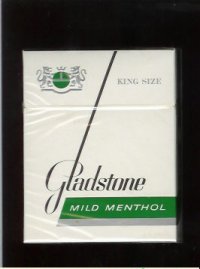 Gladstone Mild Menthol King Size 25s cigarettes hard box