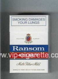 Ransom Select Multi Filter Mild cigarettes hard box