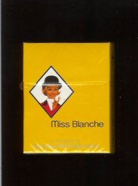 Miss Blanche cigarettes hard box