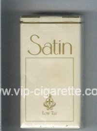 Satin Low Tar 100s cigarettes soft box