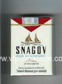 Snagov New Flavours cigarettes soft box