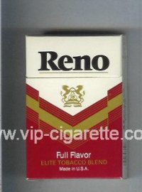 Reno Full Flavor cigarettes hard box