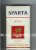 Sparta 100s Classic cigarettes hard box