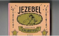 Jezebel Perfumed Cigarettes Rose wide flat hard box
