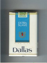 Dallas De Luxo Extra Suave cigarettes soft box