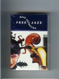 Free design 2001 Jazz Pack Collection Cigarettes hard box Free design 2001 Jazz Pack Collection Cigarettes hard box