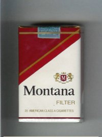 Montana Filter soft box Cigarettes