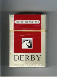 Derby Filter cigarettes hard box