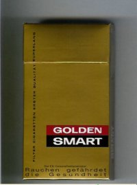 Golden Smart 100s cigarettes hard box