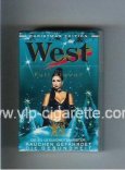 West 'R' hard box Christman Edition Full Flavor cigarettes West 'R' hard box Christman Edition Full Flavor cigarettes
